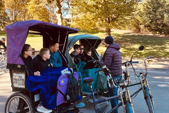 1 or 2 hour Central Park Pedicab Tour. - Key Highlights at a Glance