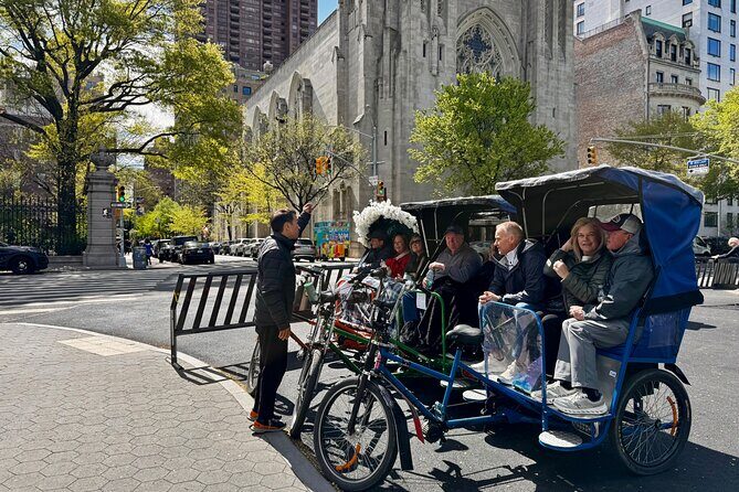 Best of Central Park Tours by Pedicab - Stories & Photos - Meeting at 1415 6th Ave: get oriented before you roll