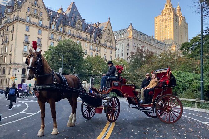 Central Park Carriage Ride w/ Drop Off @ Tavern On Green (45 min) - The 45-minute Grand Tour: south-end departure and the Cherry Hill stop