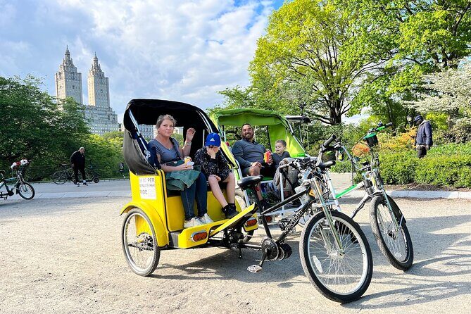 Central Park Film Spots Pedicab Tour - Wollman Rink: a five-minute hit of snowy-screen nostalgia