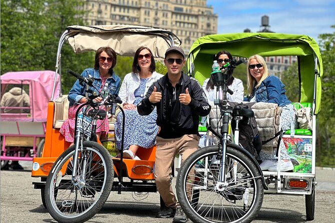 Central Park Film Spots Pedicab Tour - Cherry Hill: a carriage turnaround turned famous meeting spot