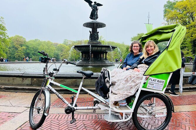 Central Park Film Spots Pedicab Tour - Bethesda Fountain: iconic in real life and on film