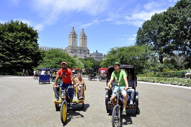 Central Park Guided Pedicab Tours - A pedicab that turns Central Park into a guided route
