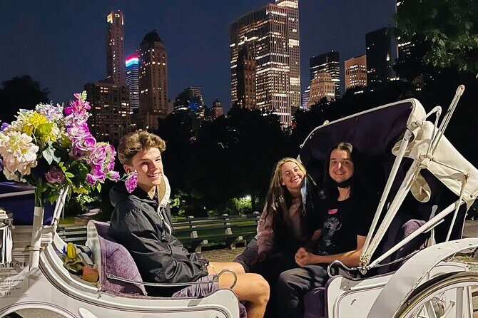 Central Park Moonlight Tour with Photo (45 min) ~ Skip the line - Where You Meet the Carriage at Central Park South