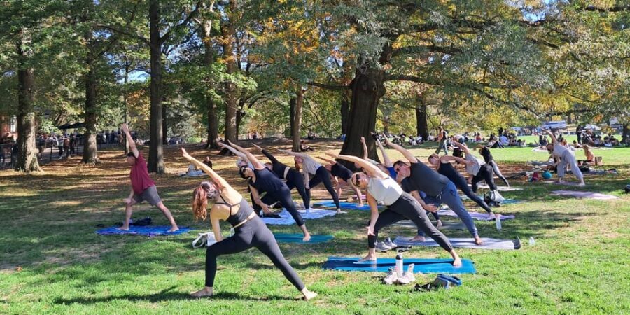 Central Park, New York: Yoga Classes in the park since 2012 - What to Bring (and What’s Not Included)
