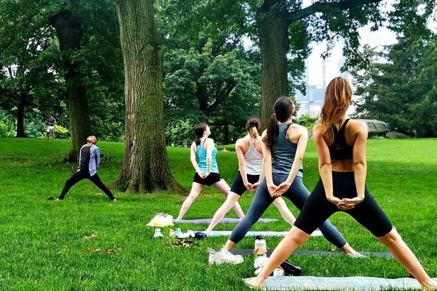 Central Park, New York: Yoga Classes in the park since 2012 - Who Should Book The Yoga Trail in Central Park?
