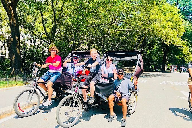 Central Park Pedicab Guided Tours - 1, 1.5 & 2Hrs - Bow Bridge and Cherry Hill: classic Central Park views on wheels