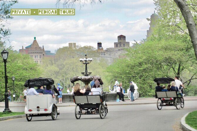 Central Park Pedicab Guided Tours - 1, 1.5 & 2Hrs - Strawberry Fields and John Lennon Memorial: a short walk with big meaning