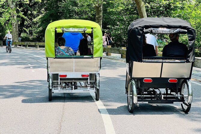 Central Park Pedicab Tour ( starting - Natural History Museum ) - Wollman Rink and the carousel stops that feel like movie sets