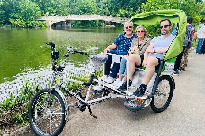 Central Park Pedicab Tour ( starting - Natural History Museum ) - Conservatory Water, Alice in Wonderland, and the Boathouse