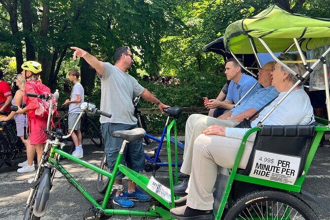 Central Park privet pedicab delux tour -1 hour - Price and value: what you’re really paying for