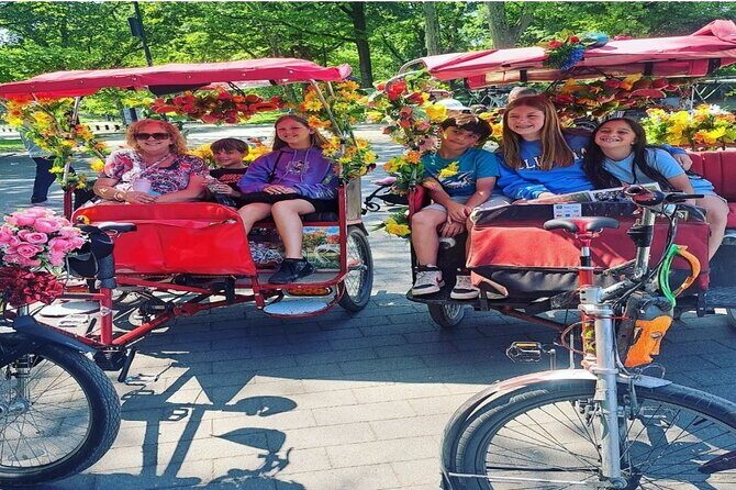 Central Park Tour Bike and Pedicab - Bethesda Fountain and Classic Central Park Views