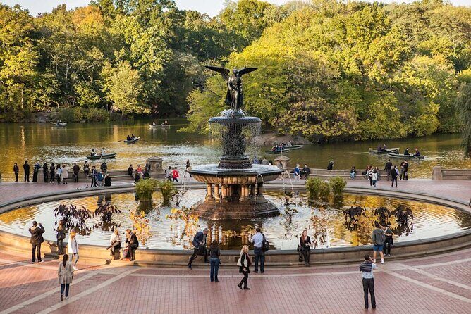 First Class Central Park Tour – Iconic Views & VIP Photo Moments - The Mall and Strawberry Fields: a straight line and a peace message