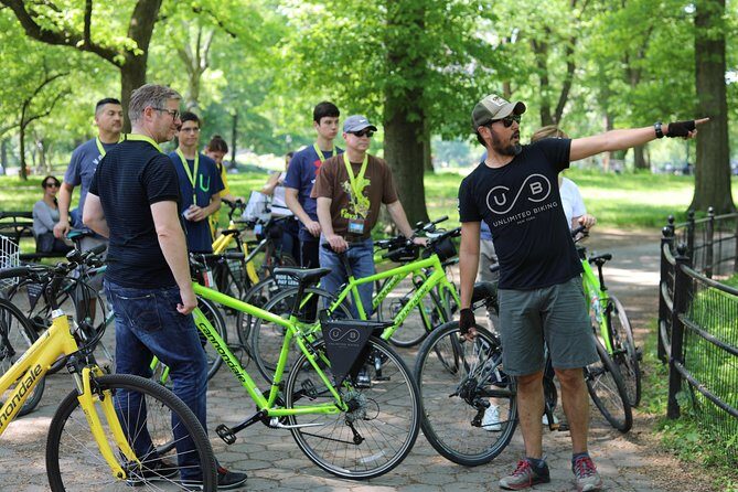 Inside Central Park Bike Tour - Where it starts: 56 W 56th St setup and first-minute wins