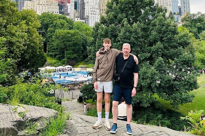 New York Central Park Guided Electric Scooter Tour - Umpire Rock, The Plaza, and Gapstow Bridge: the southwest highlights