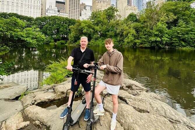 New York Central Park Guided Electric Scooter Tour - Belvedere Castle and Harlem Meer: classic views that feel like you found a secret