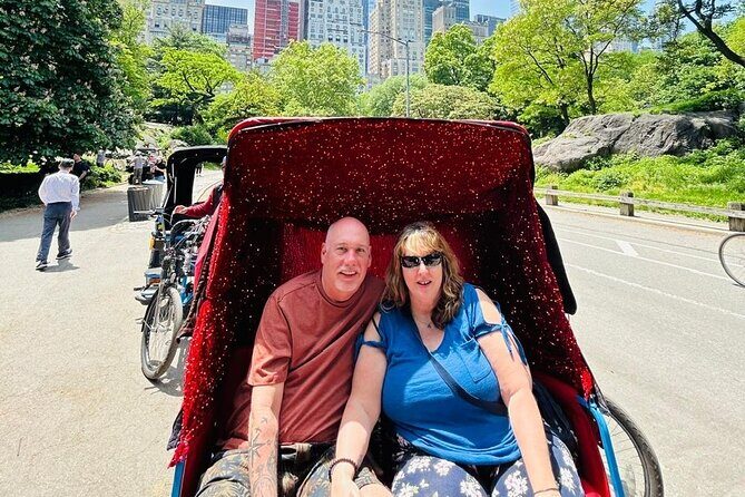 New York Central Park Guided Pedicab Tour - Strawberry Fields to The Dakota: pop culture and power apartments on Park West
