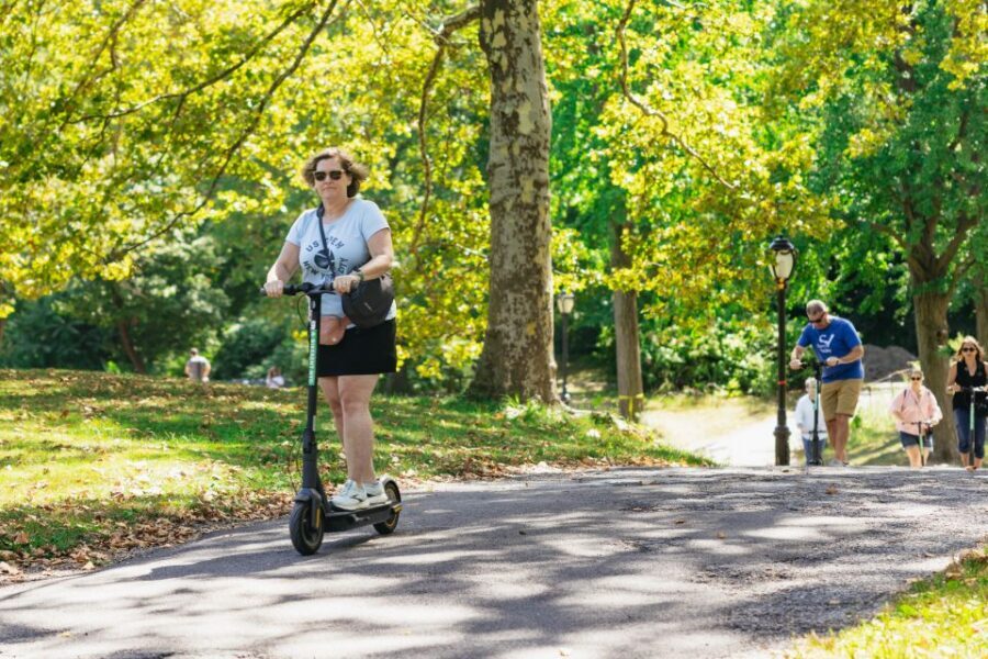 New York City: Central Park Electric Scooter Tour - Strawberry Fields: your planned photo pause