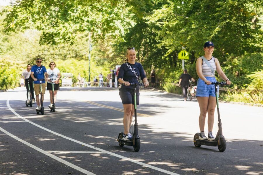 New York City: Central Park Electric Scooter Tour - Cleopatra’s Needle and North Woods: how the guide stitches it together