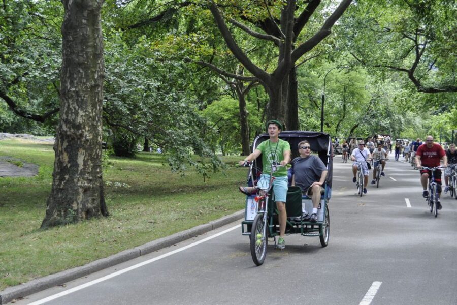 New York City: Central Park Private Pedicab Tour - How the route flows through Central Park’s big icons