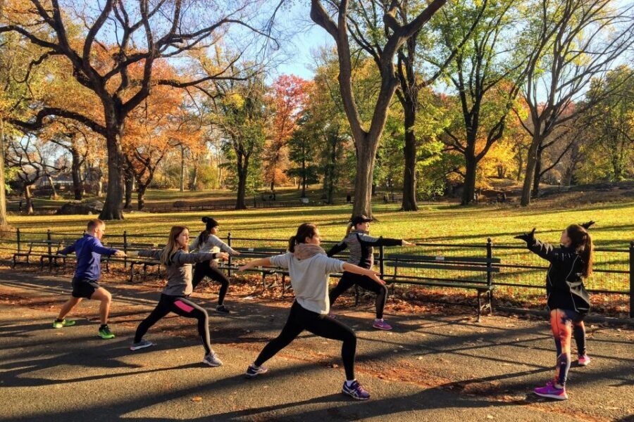 New York City: Central Park Yoga and Walking Tour - Skyline contrast moments: Why the views are more than scenery