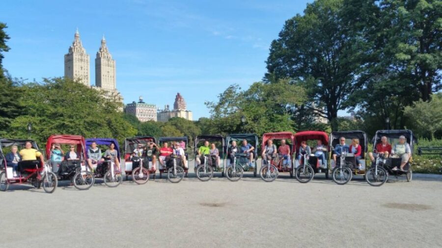 New York City: Classic Central Park Guided Pedicab Tour - The Bethesda Terrace and Fountain stop that sets the tone (10–15 minutes)
