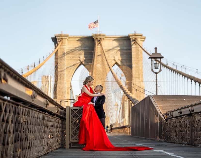 New York City: professional photoshoot Dumbo or Central Park - DUMBO vs Central Park: how to choose your vibe