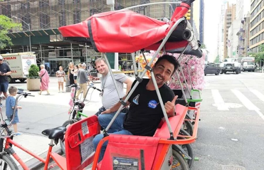 New York City: Top-Rated Central Park Pedicab Tour - Strawberry Fields and the Imagine mosaic: a calmer chapter of the park