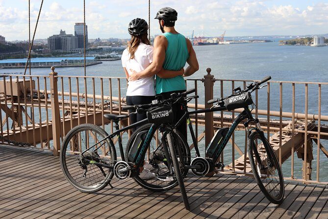 NYC: Central Park and Lower Manhattan Electric Bike Rentals - Included gear you actually care about: helmet, lock, and bag