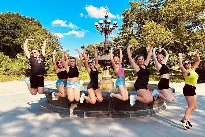 NYC Central Park guided Pedicab Tour - 2 hours - Bethesda Fountain, the Mall, and Literary Walk: where the classic shots happen