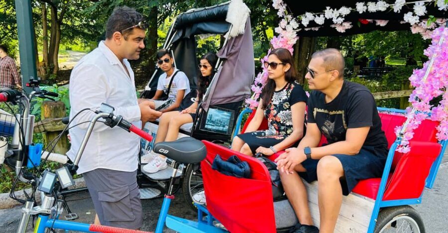 NYC: Central Park Guided Pedicab Tour - Bridges, Boathouses, and the Bow Bridge Photo Moment