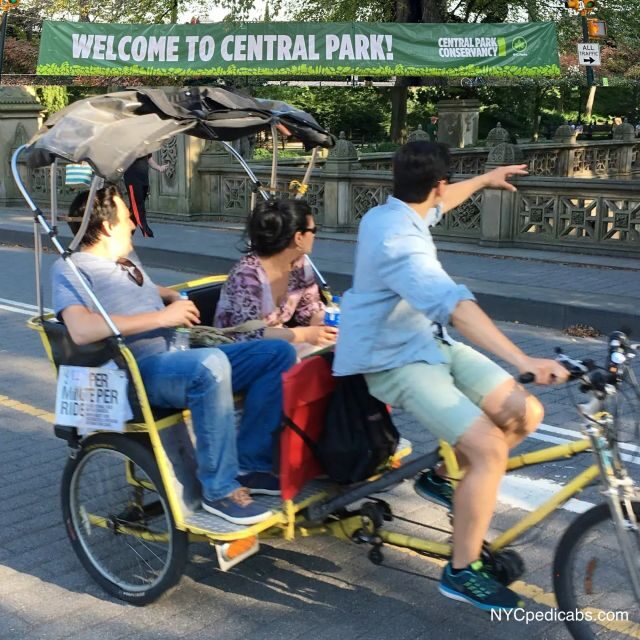 NYC: Central Park Pedicab Highlights Tour - Cherry Hill and Bow Bridge: the classic photo route