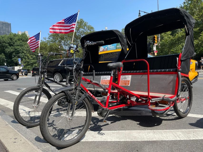 NYC Central Park Pedicab Tours - When to go: sunny days make the whole park feel better