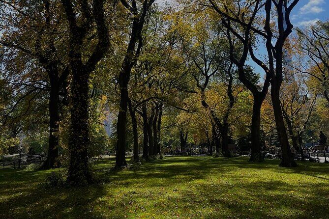 NYC Central Park Pedicab Tours - Conservatory Water and a lakeside American restaurant moment