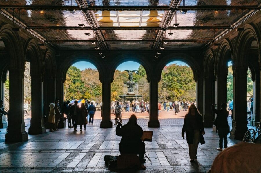 NYC: Central Park Rickshaw Tour / Private and Guided - Bow Bridge: Where Winter Movie Magic Shows Up in Real Life