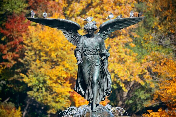 NYC Central Park Self-Guided Walking Tour - The Mall and bandshell section: statues, speeches, and a calmer pace