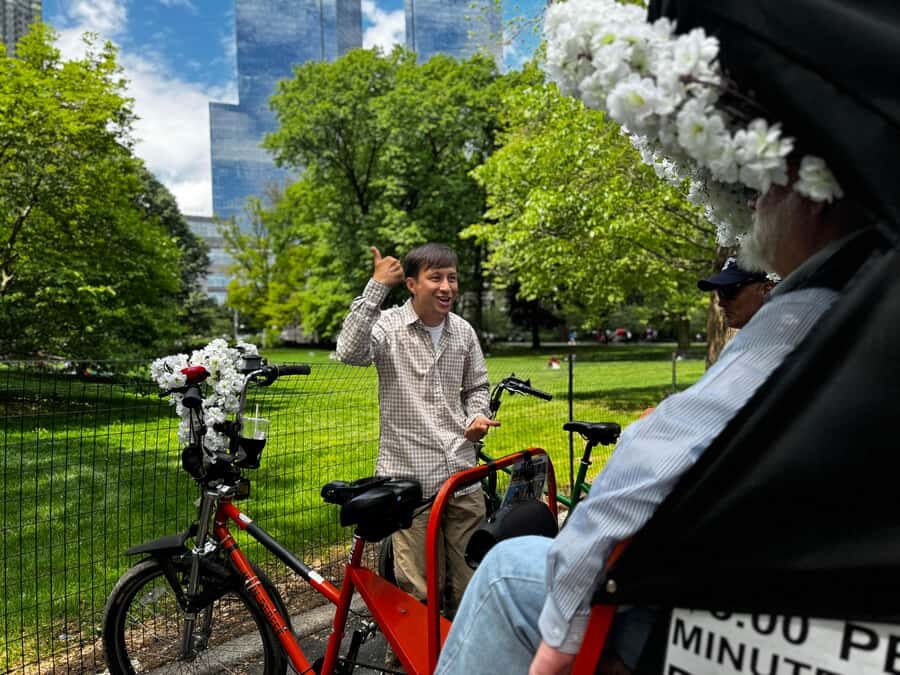 NYC: Central Park Storytelling Pedicab Tour with Theater - Wollman Rink, Gapstow Bridge, and the Views You’ll Want to Photograph