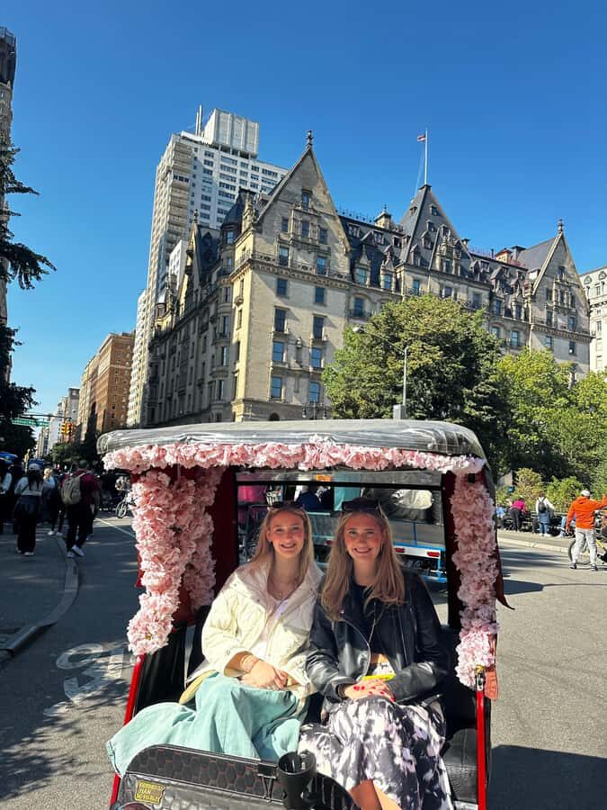 NYC: Guided Pedicab Tour of Central Park - Pedicabs plus short walks: what the pacing feels like