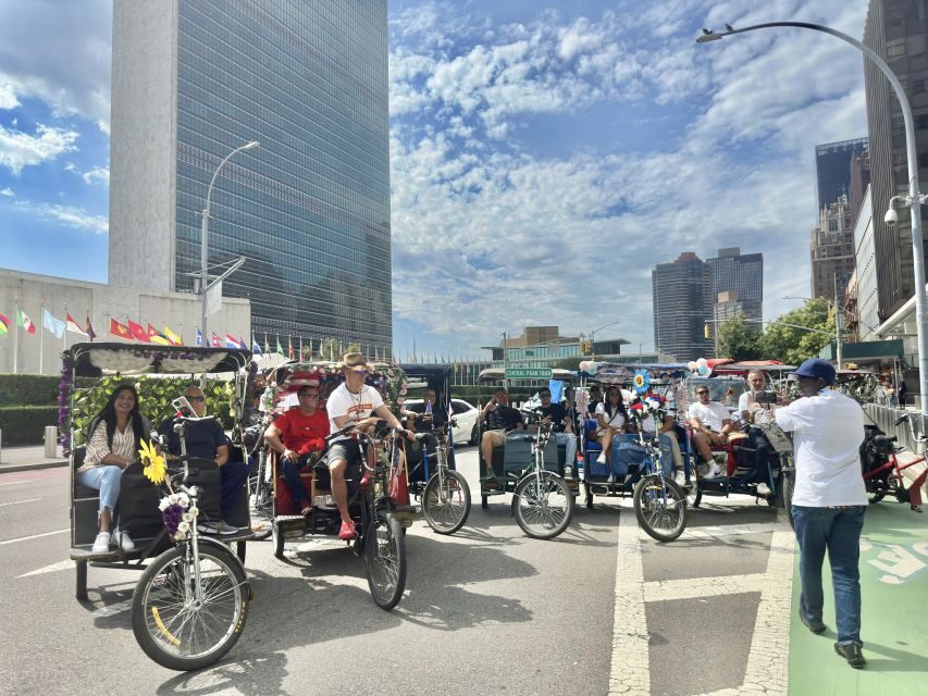 NYC Pedicab Tours: Central Park, Times Square, 5th Avenue - Central Park and Bryant Park: the green pause from the noise