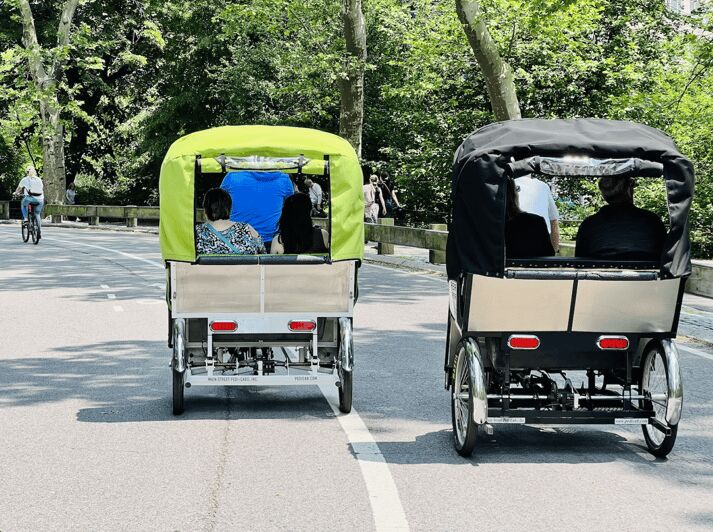 NYC: Private Central Park Pedicab Tours / PICKUP FROM MUSEUM - Key things to know before you go