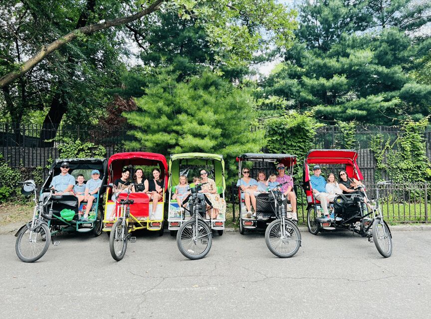 NYC: Private Central Park Pedicab Tours / PICKUP FROM MUSEUM - Comfort details that matter more than you think