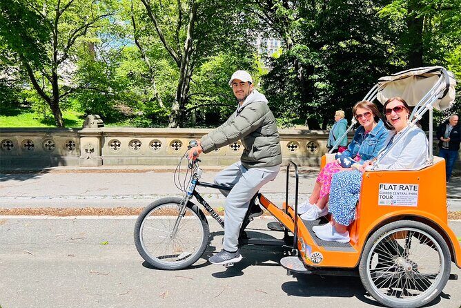 Official Central Park Pedicab Ride ( UP TO 3 PERSONS ) - Key highlights to know before you book