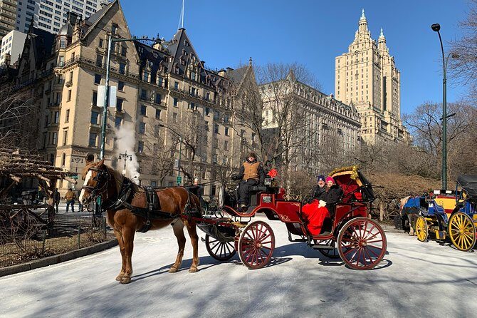 Official NYC Horse Carriage Rides in Central Park since 1979 ™ - Water, statues, and the Bethesda Fountain moment