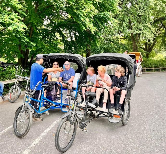 Official Pedicab Guided & Private Tours in Central Park - Key things to know before you go