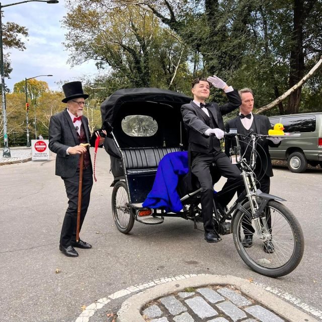 Official Pedicab Guided & Private Tours in Central Park - A licensed pedicab tour for Central Park movies, not just sightseeing