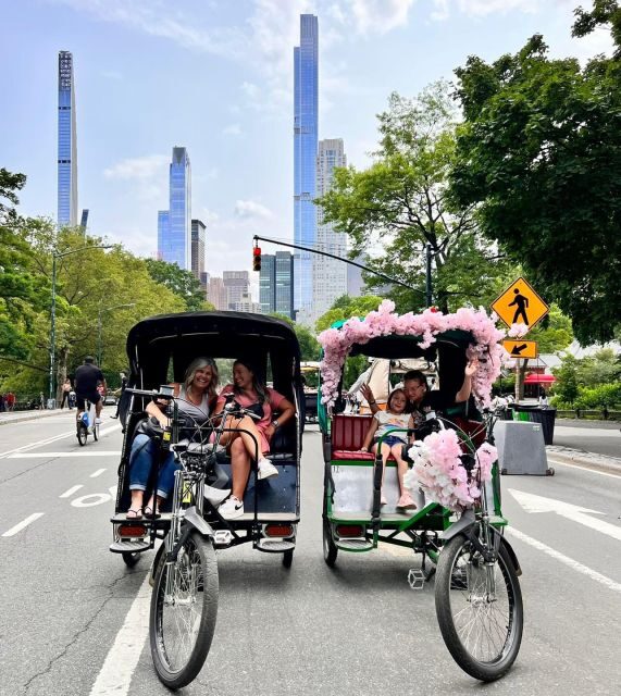 Official Pedicab Guided & Private Tours in Central Park - Meet at 59th Street and 6 Ave: where the ride starts
