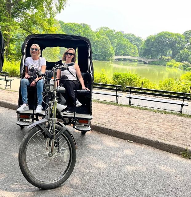 Official Pedicab Tours in Central Park - Bethesda Fountain, Bow Bridge, and the “wow” moments you came for