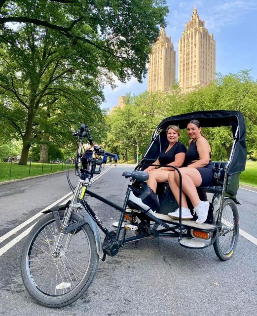 Official Pedicab Tours in Central Park - Sheep Meadow, Belvedere Castle, the Obelisk, and the Reservoir views