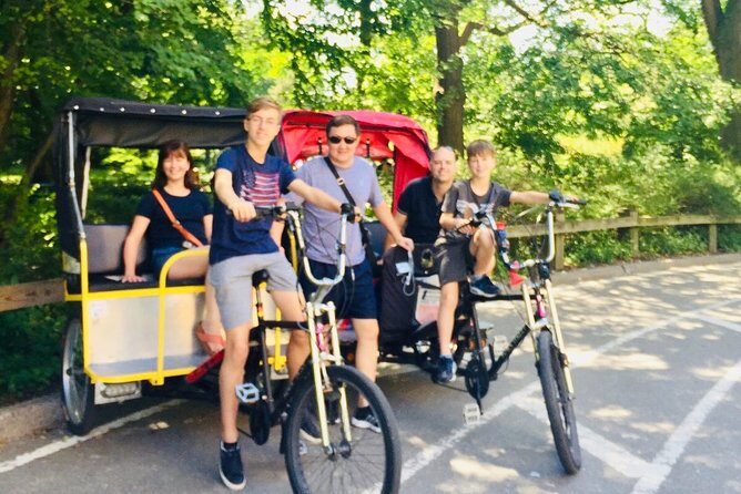 Pedicab Tours Central Park - Bow Bridge, Wollman Rink views, and the lake-photo payoff