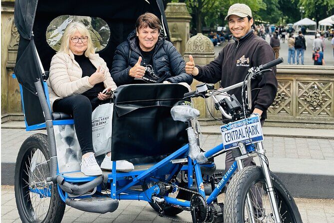 Private 2 Hour Central Park Pedicab Tour with Guide - Key highlights worth marking on your map